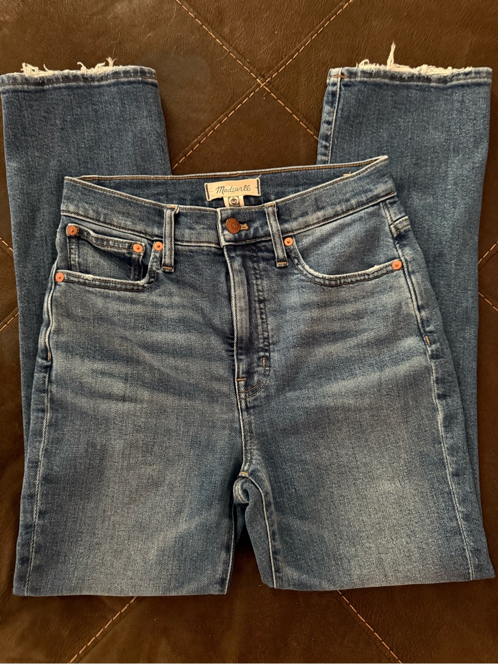 Madewell SlimDemi-Boot Jeans